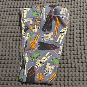 GAP Kids Pajama Bottoms - Blue with Star Wars Characters
